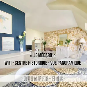 Le Medard - Confort - Wifi - Centre Historique - Entree Autonome Quimper